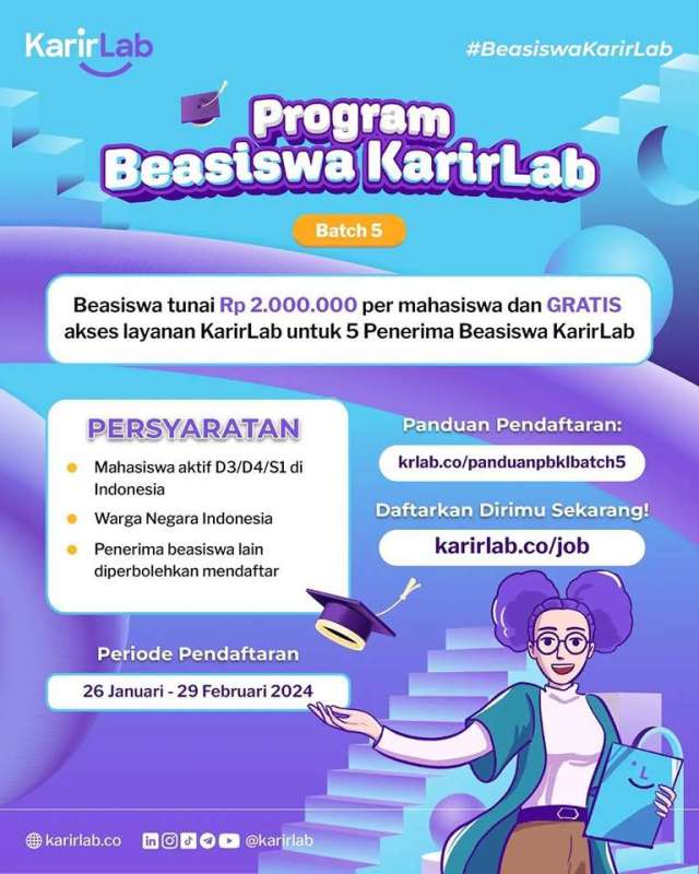 SCHOLATION #7 Find Out More About &ldquo;Panduan Beasiswa KarirLab Batch 5&rdquo;