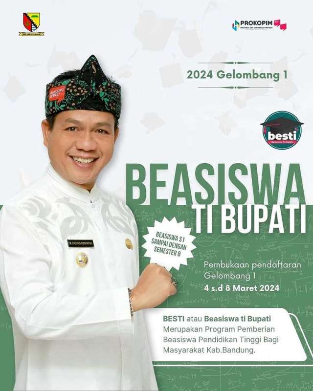 SCHOLATION #17 Find Out More About &ldquo;Beasiswa Ti Bupati (BESTI) 2024&rdquo;