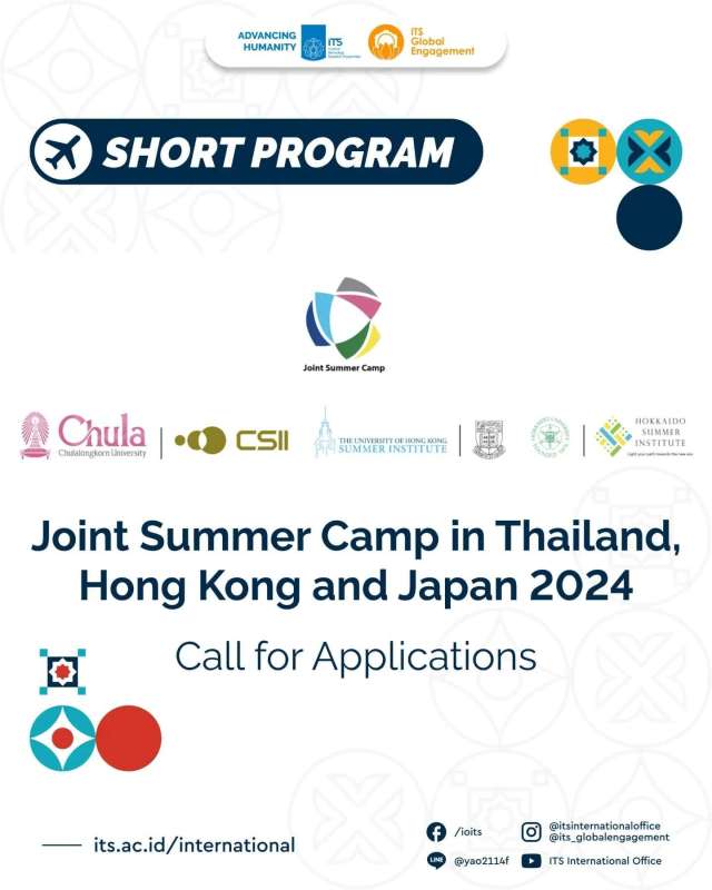 INTERNATIONALIZATION #9 Take a Look at "Joint Summer Camp In Thailand, Hongkong, and Japan 2024"
