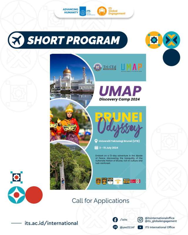 INTERNATIONALIZATION #14 Let&rsquo;s go to "UMAP Discovery Camp 2024 : Brunei Odyssey 2024 at Universiti Teknologi Malaysia"