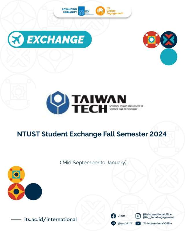 INTERNATIONALIZATION #16 Take a Peek at &ldquo;Student Exchange Fall Semester 2024 at NTUST&rdquo;