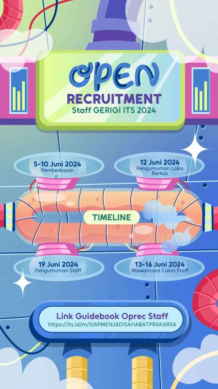 OPEN RECRUITMENT STAFF GERIGI ITS 2024