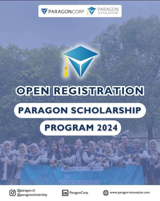 SCHOLATION #41 Find Out More About &ldquo;Beasiswa Paragon 2024&rdquo;