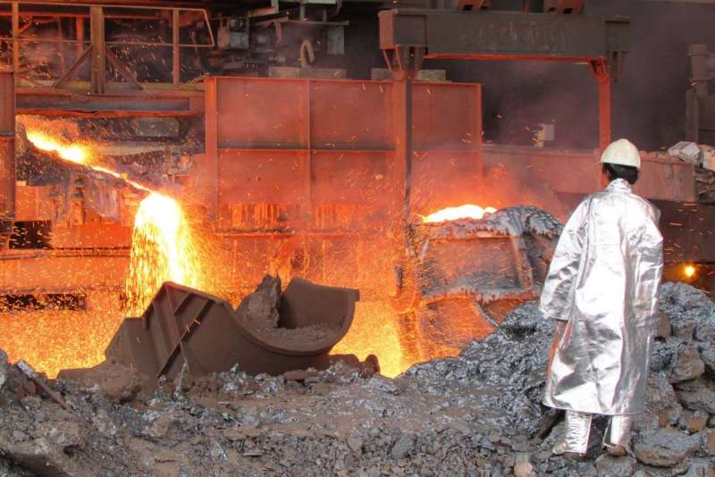Industrial waste treatment of nickel smelters