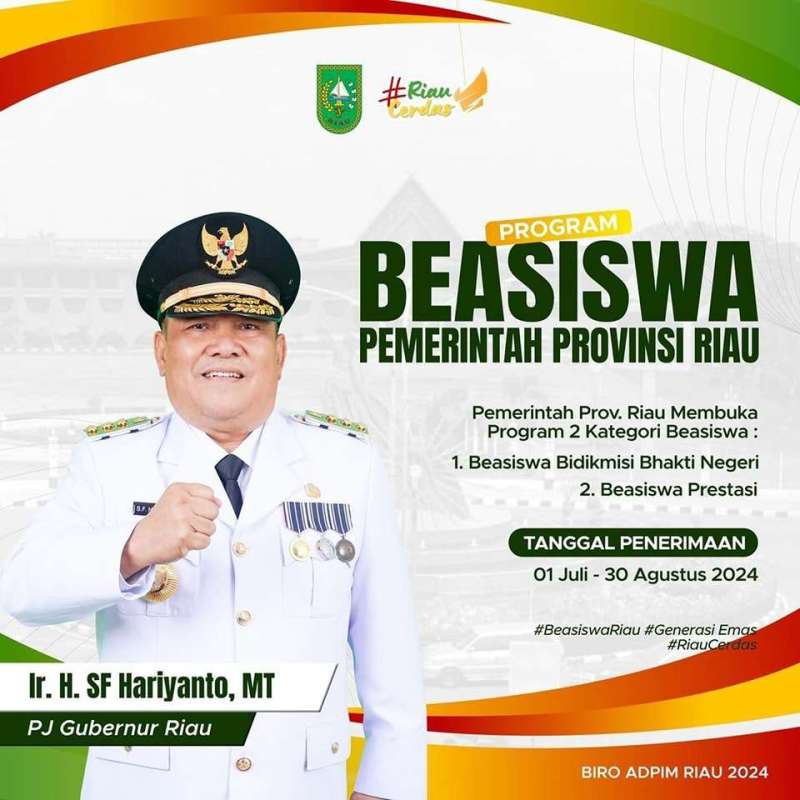 SCHOLATION #44 Find Out More About &ldquo;Beasiswa Pemprov Riau 2024&rdquo;