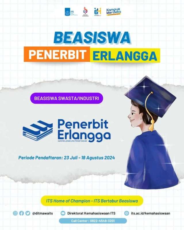 SCHOLATION #47 Find Out More About &ldquo;Beasiswa Penerbit Erlangga 2024&rdquo;