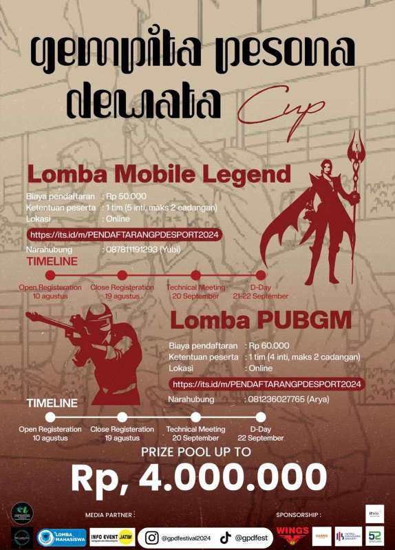 Gempita Pesona Dewata CUP 2024