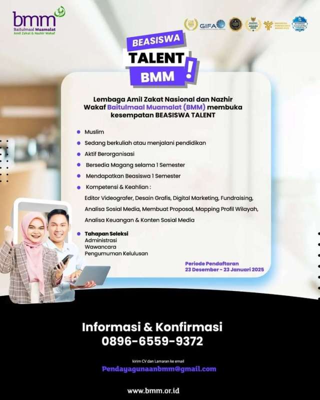 SCHOLATION #7 Find Out More About &ldquo;BEASISWA Talent Baitulmaal Muamalat&rdquo;