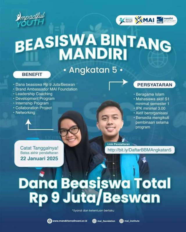 SCHOLATION #10 Find Out More About &ldquo;BEASISWA Bintang Mandiri&rdquo;