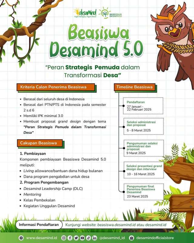 SCHOLATION #19 Find Out More About &ldquo;Beasiswa Desamind 5.0&rdquo;