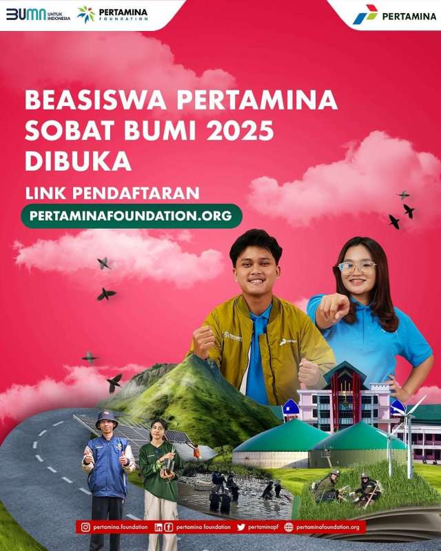 SCHOLATION #20 Find Out More About &ldquo;Beasiswa Pertamina Sobat Bumi 2025&rdquo;
