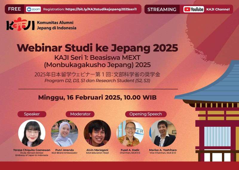 Internationalization #12   Webinar Studi ke Jepang 2025: Kaji Seri Beasiswa MEXT