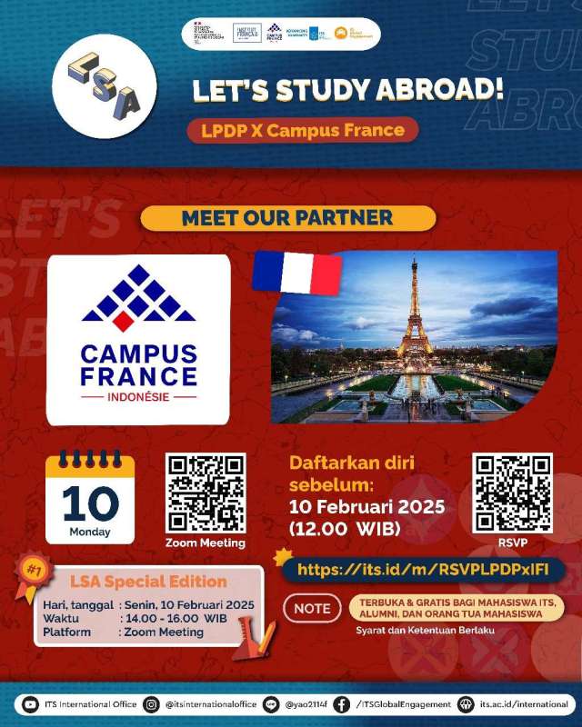 Internationalization #13 LSA Special Edition: LPDP x Campus France 