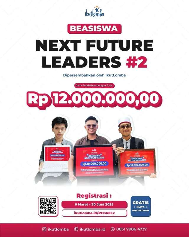 SCHOLATION #29 Find Out More About &ldquo;NEXT FUTURE LEADERS SCHOLARSHIP BATCH #2  &rdquo;