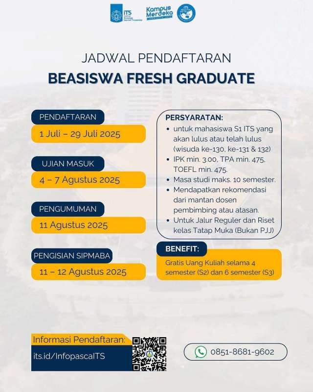 Scholation #32 COMING SOON Beasiswa Fresh Graduate