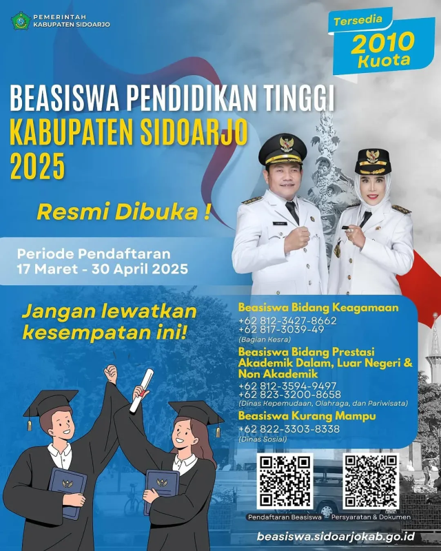 SCHOLATION #33  Find Out More About &ldquo;Beasiswa Pemerintah Kabupaten Sidoarjo