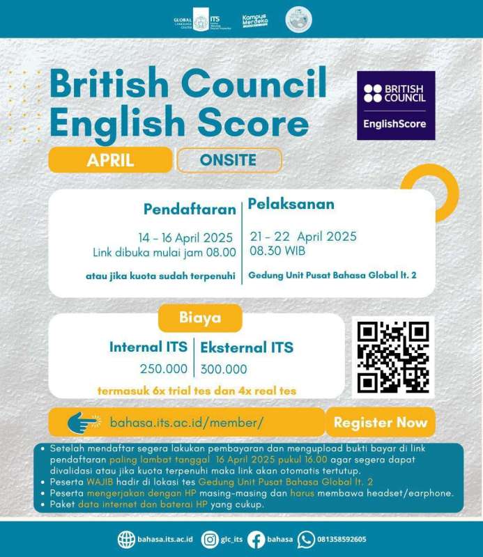 TEFL Preparation #6 Upcoming April British Council English Score