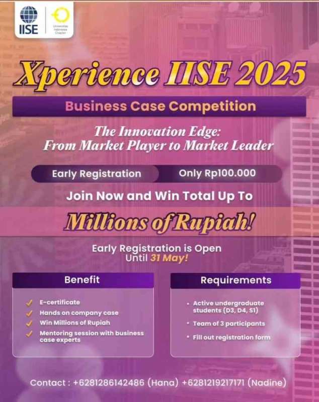 Xperience IISE 2025 Business Case Competition