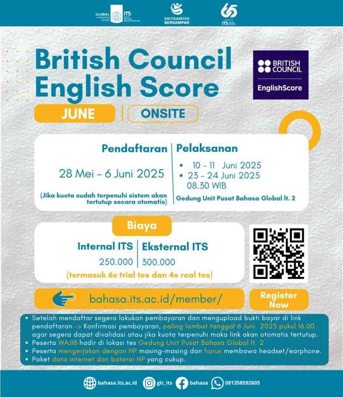TEFL Preparation #9 Upcoming June British Council English Score Onsite