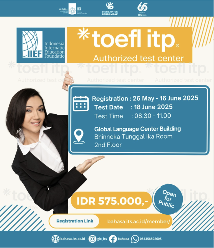 TEFL Preparation #10 TOEFL ITP Authorized Test Center June 2025 Edition