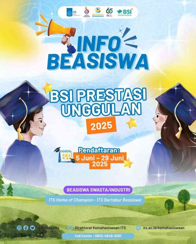 SCHOLATION #53 Find Out More About &ldquo;Beasiswa BSI Prestasi Unggulan 2025&rdquo;