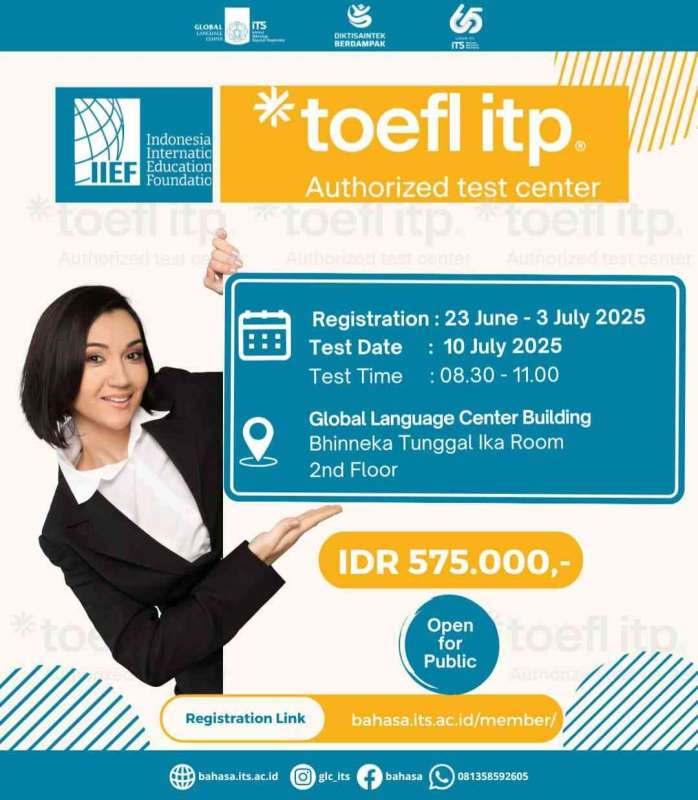 TEFL Preparation #12 TOEFL ITP Authorized Test Center July 2025 Edition