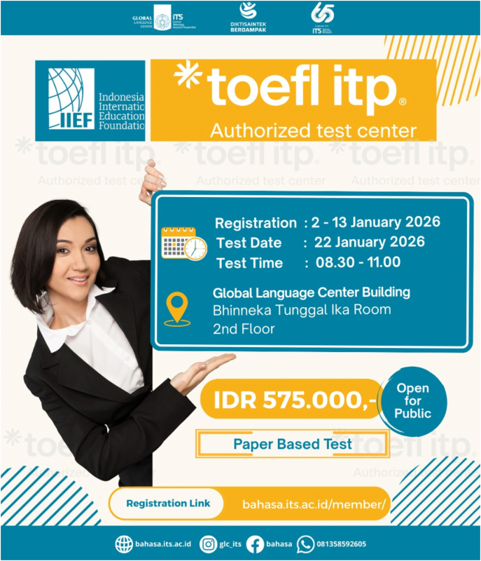 TEFL Preparation #2 TOEFL ITP January 2026 Edition