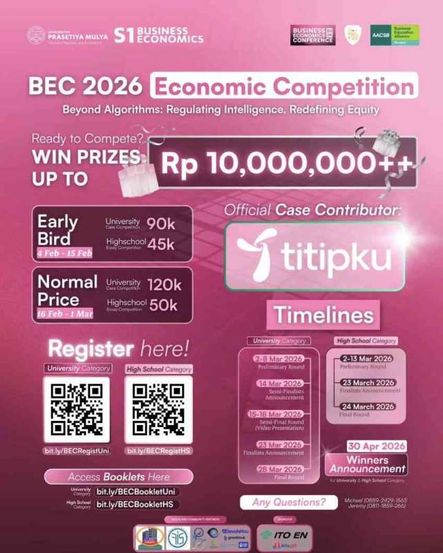 BEC 2026 ECONOMIC COMPETITION
